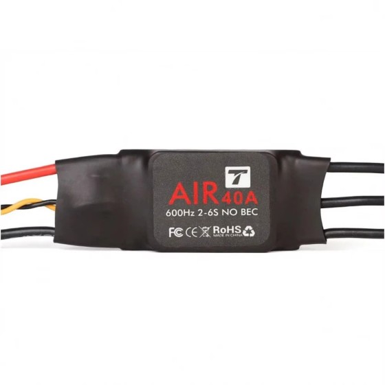 T MOTOR Ligpower AIR 40A 6S 600HZ 2-6S NO BEC Low Voltage Stable Bldc Motor Esc Board Mini Drone